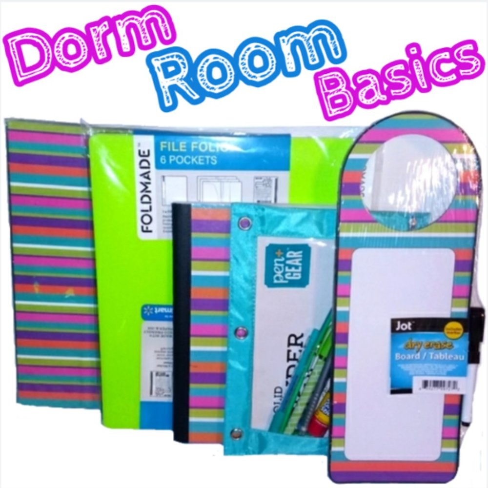 College or Dorm Room STUDY PACK Essentials